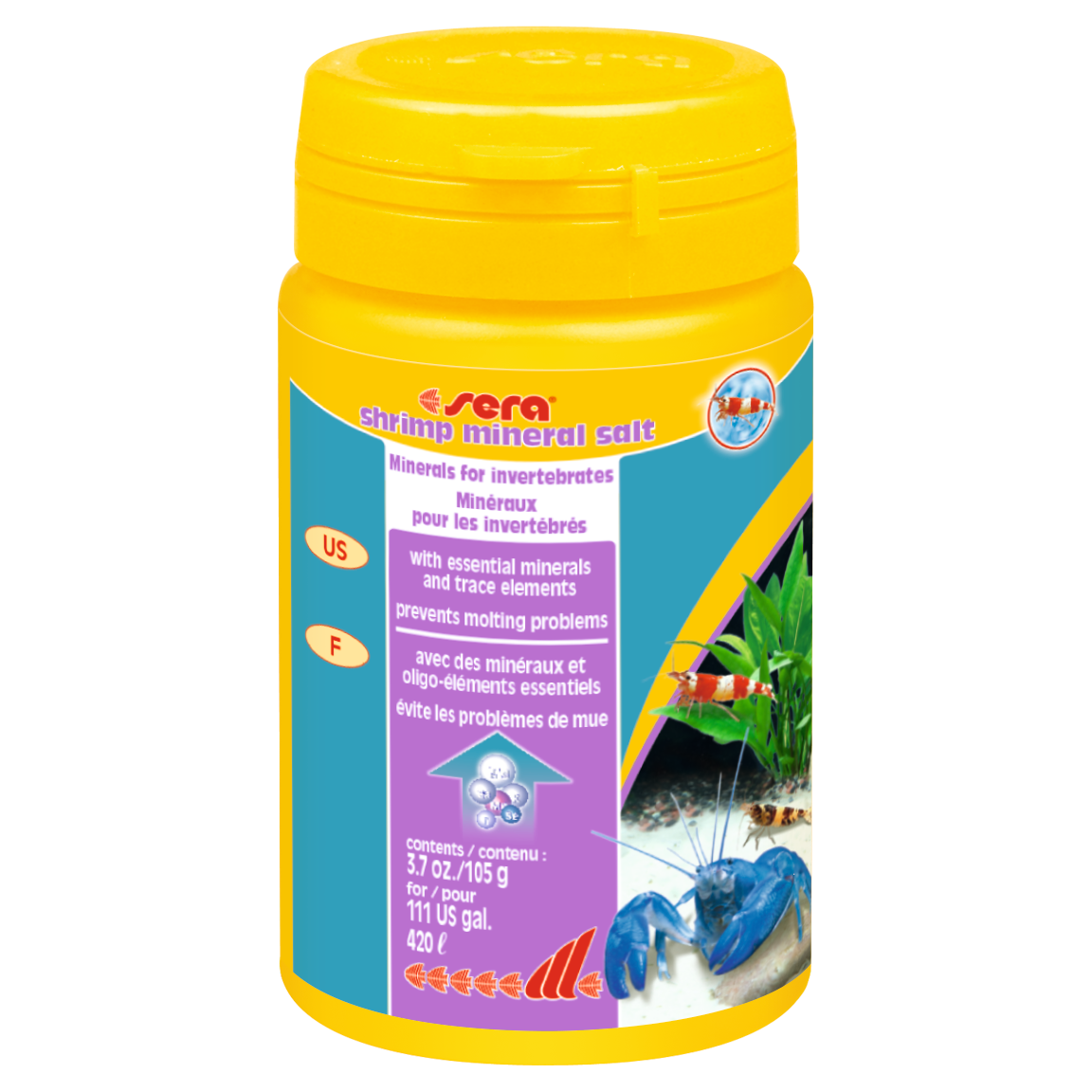 Sera Shrimp Mineral Salt