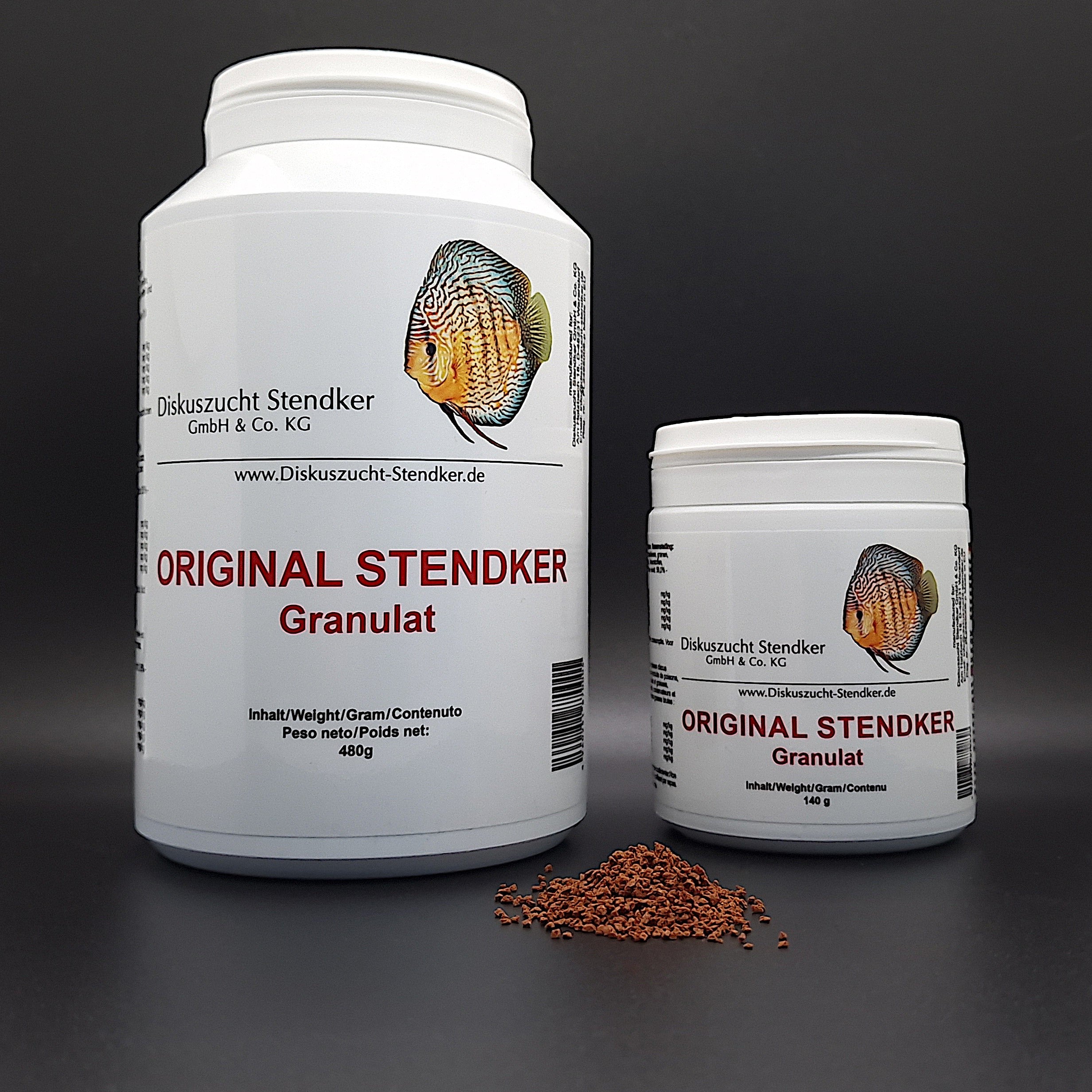 Stendker Discus Granulat-Fish Food-Sera-100 ml-Iwagumi